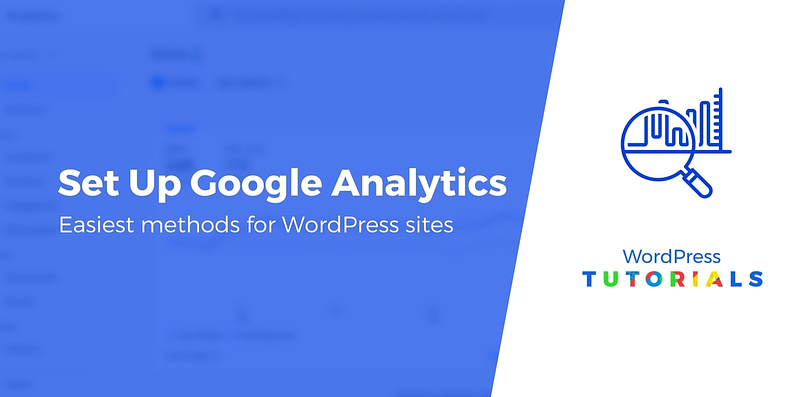 set up Google Analytics in WordPress