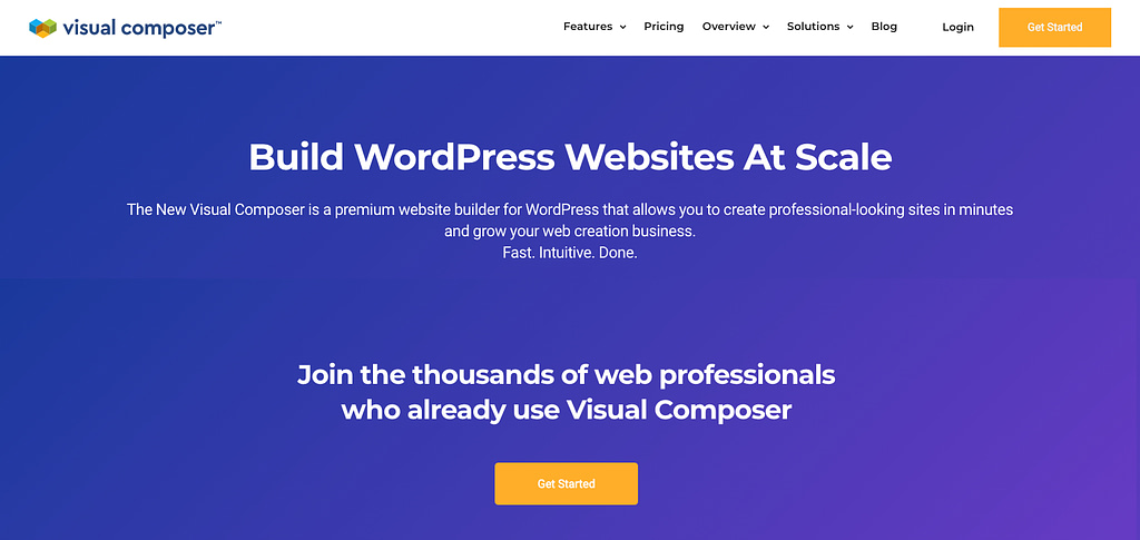 Visual Composer Homepage
