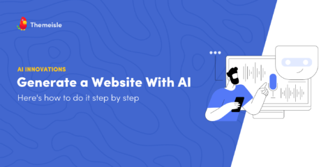 Generate a website with AI.