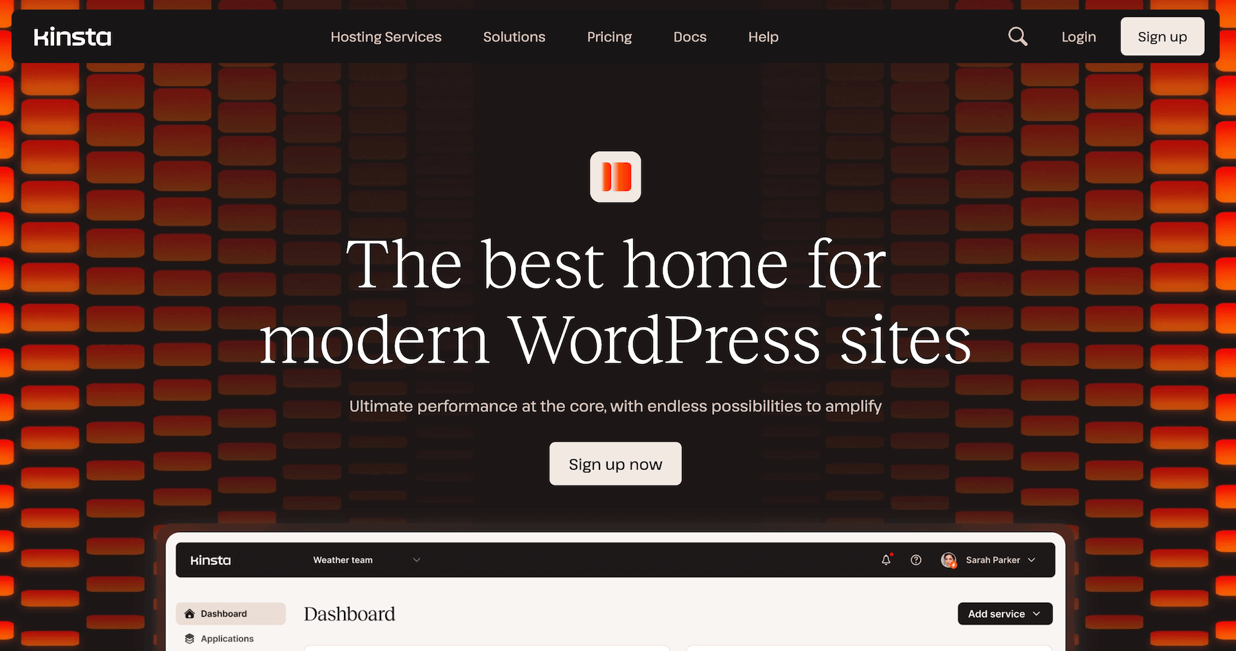 Fastest WordPress hosting: Kinsta